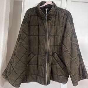 Free People Quilted Jacket